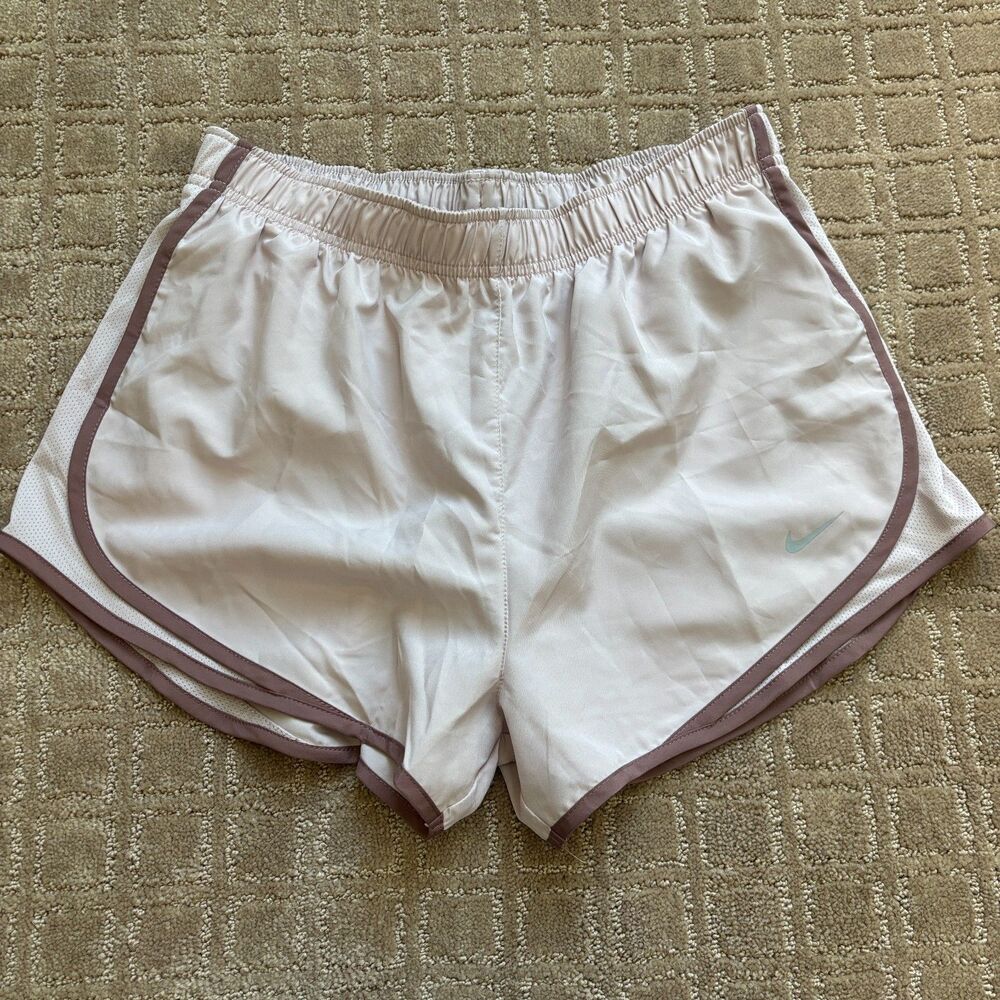 Nike Tempo Running Shorts Women's L Purple Mauve Lightweight Lined Mesh NWT